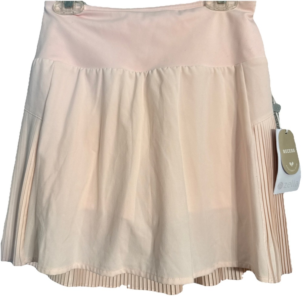 recess pickleball Club  X Zella Athletic Skort Women's Size XS Pink Pleated NWT